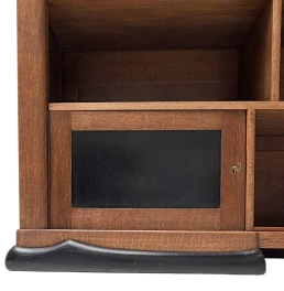 1920s Art Deco Open Bookcase by Paul Bromberg for H. Pander
